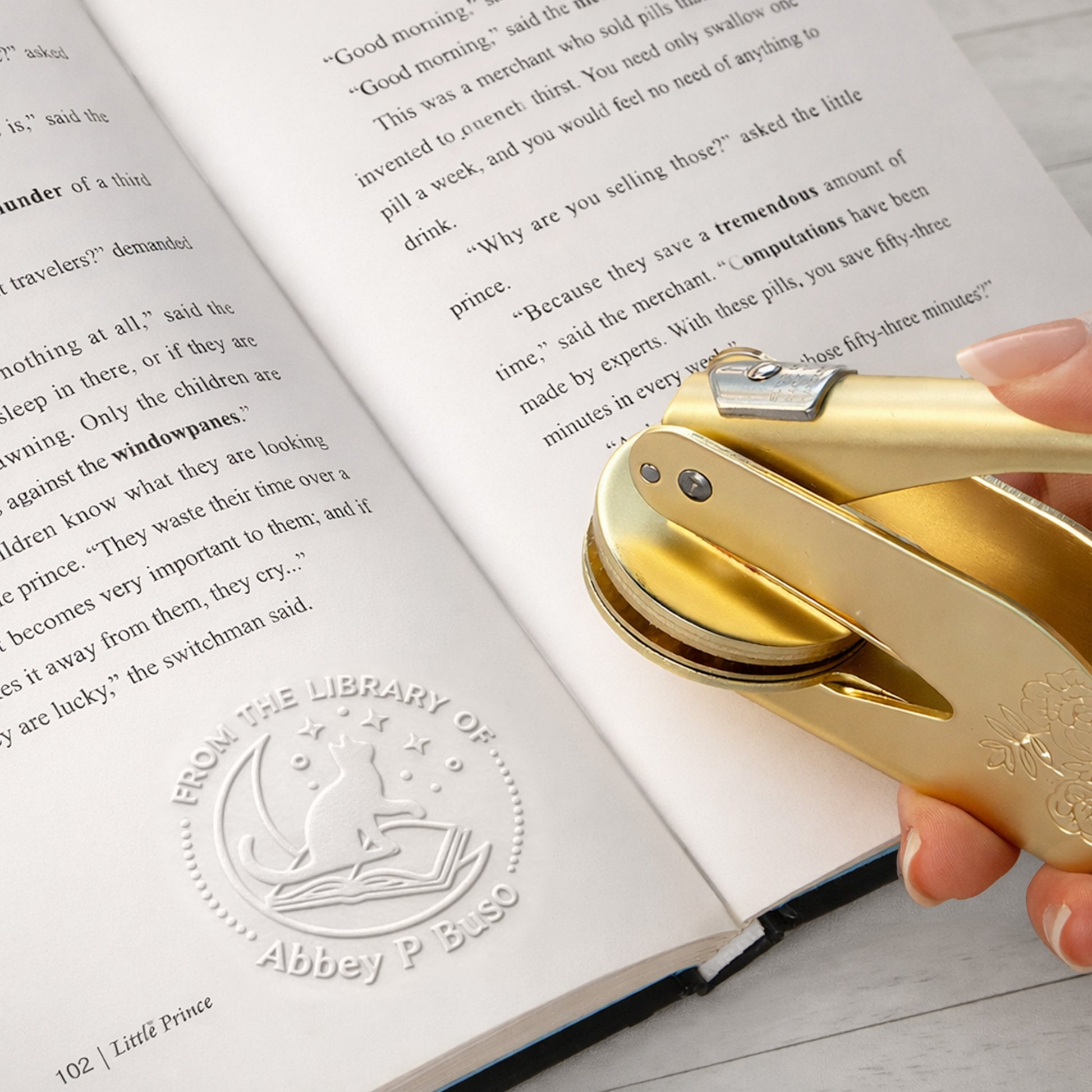 Custom Embosser with Your Logo 7