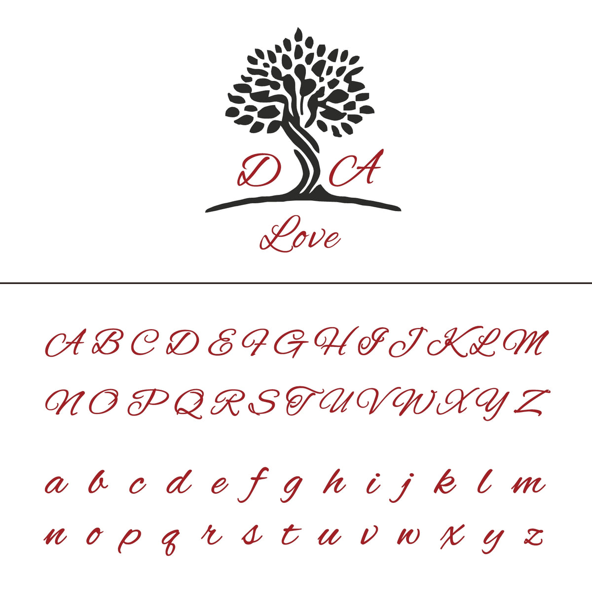 Custom Tree Life Wedding Monogram Wax Seal Stamp 35