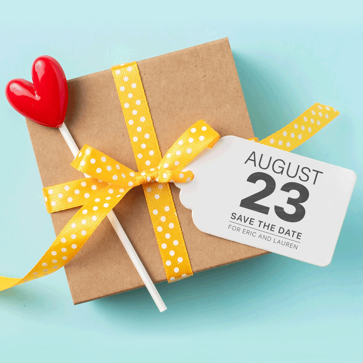 Custom Calander Wedding Save the Date Rubber Stamp wd1