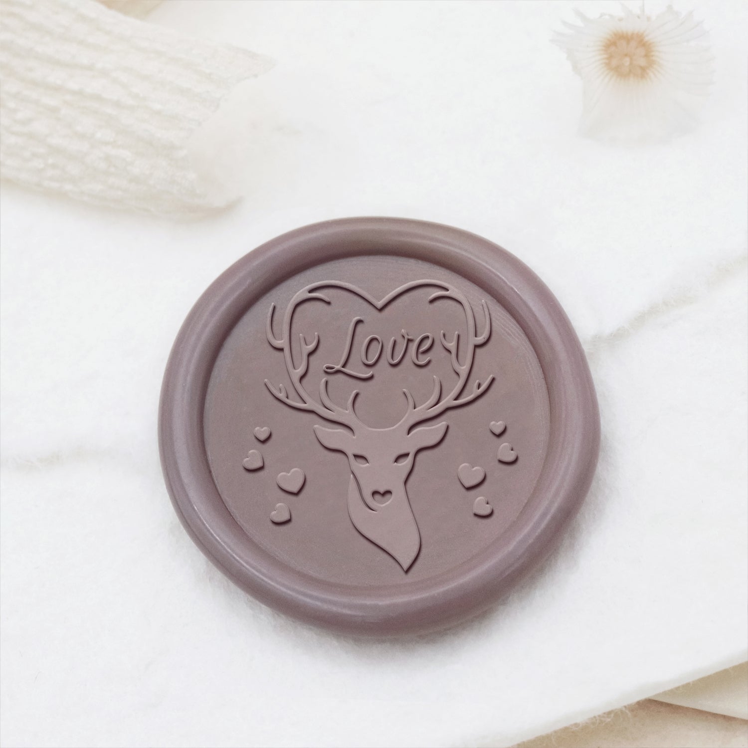 Wedding Celebration Reindeer Wax Seal Stamp 2