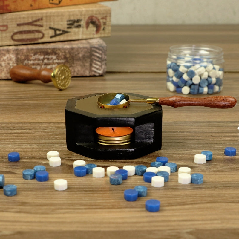 Retro Octagonal Sealing Wax Furnace b