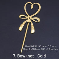 7. Bowknot - Gold