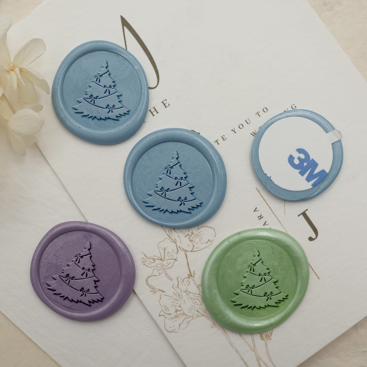 Christmas Wax Seal Stamp (27 Designs)-24 3