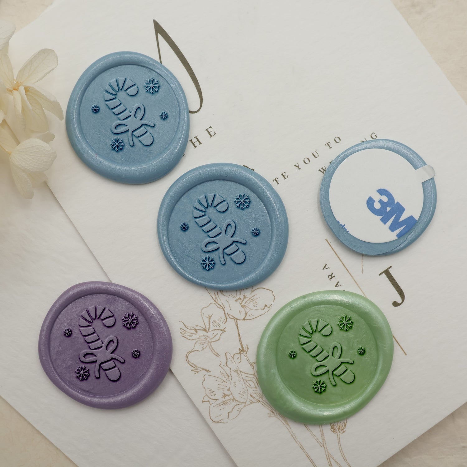 Christmas Wax Seal Stamp (27 Designs)-25 3