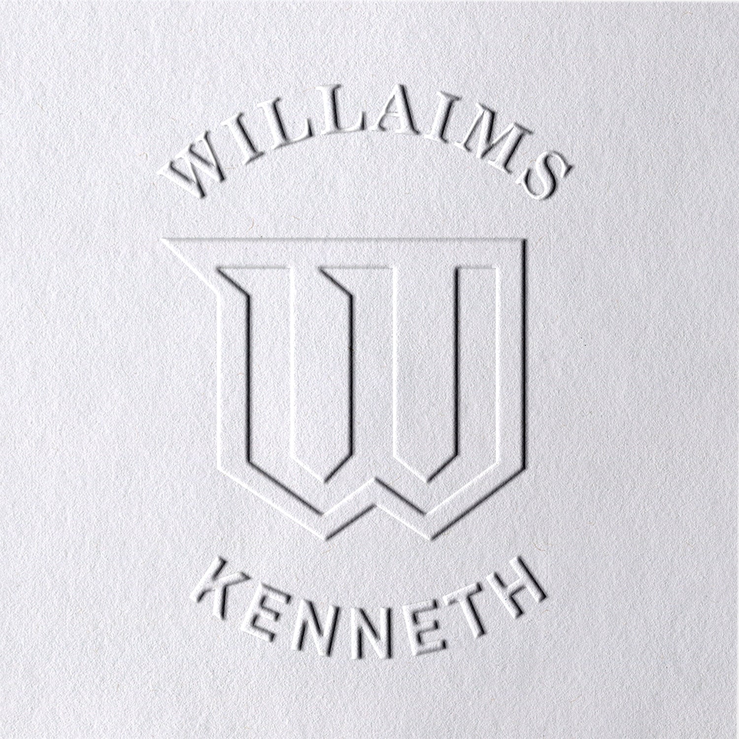 Custom Logo Font Name Embosser 411