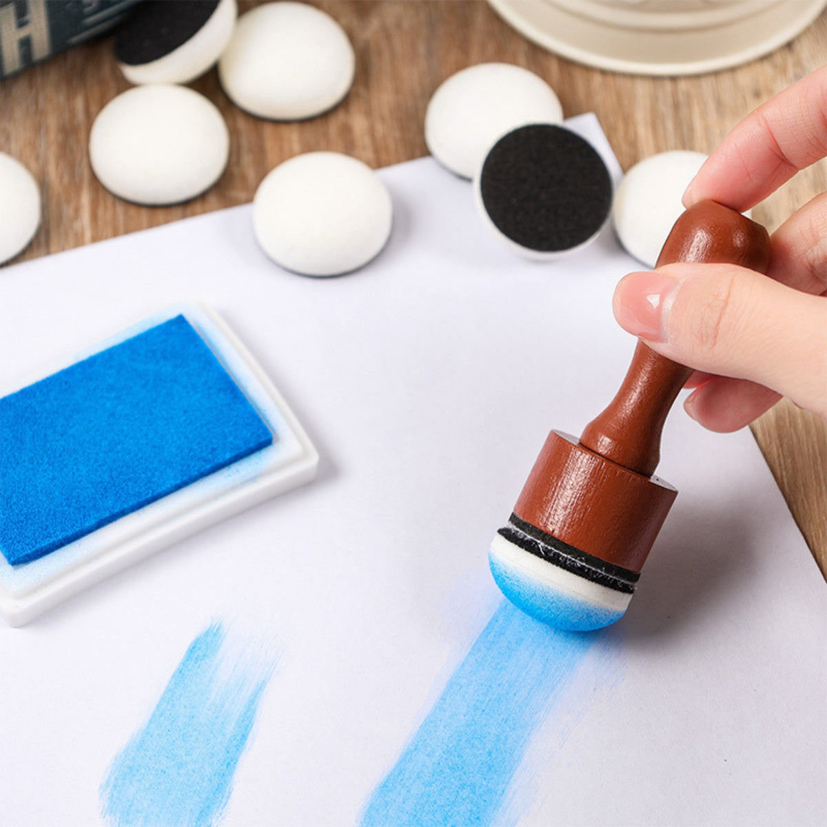 Flat / Domed Foam  Applicators 1