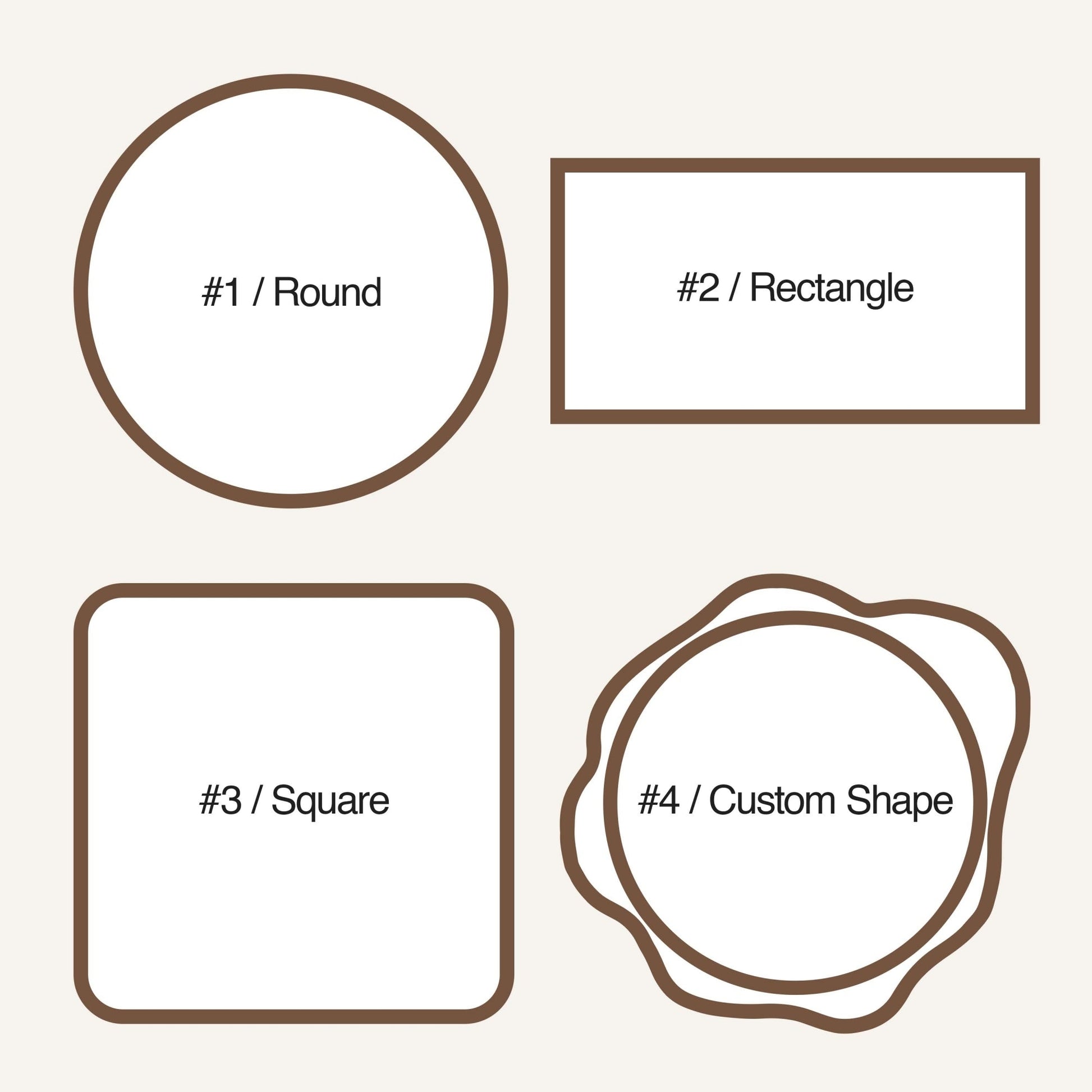 Custom Pearlescent Logo Stickers35
