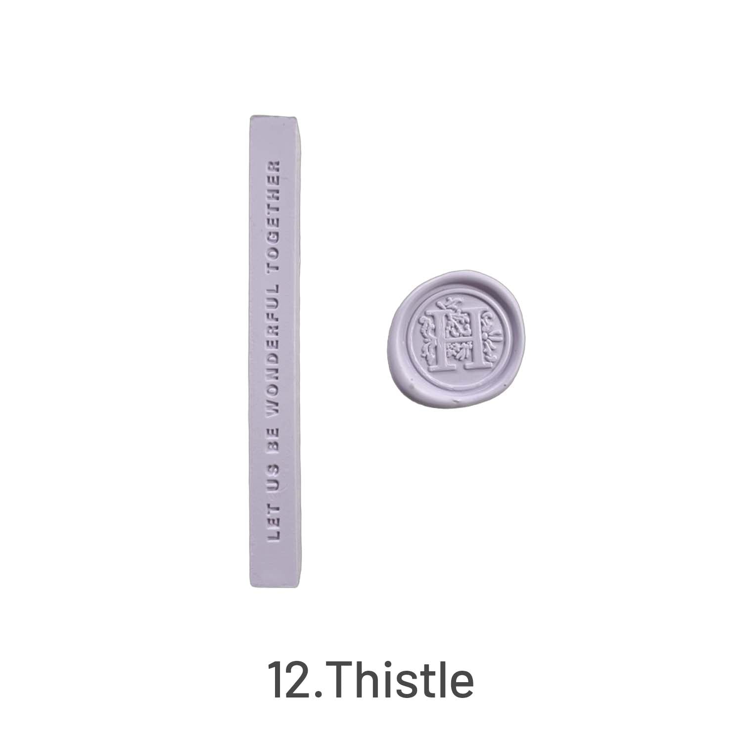 Matte Pastel Wickless Sealing Wax Stick12