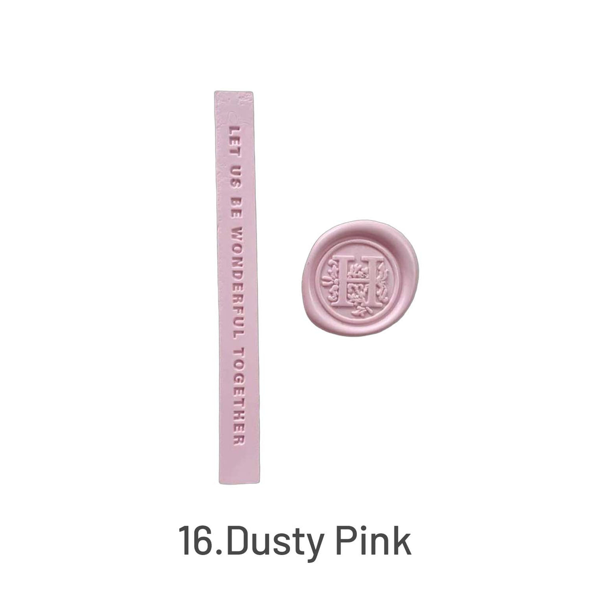 Matte Pastel Wickless Sealing Wax Stick16