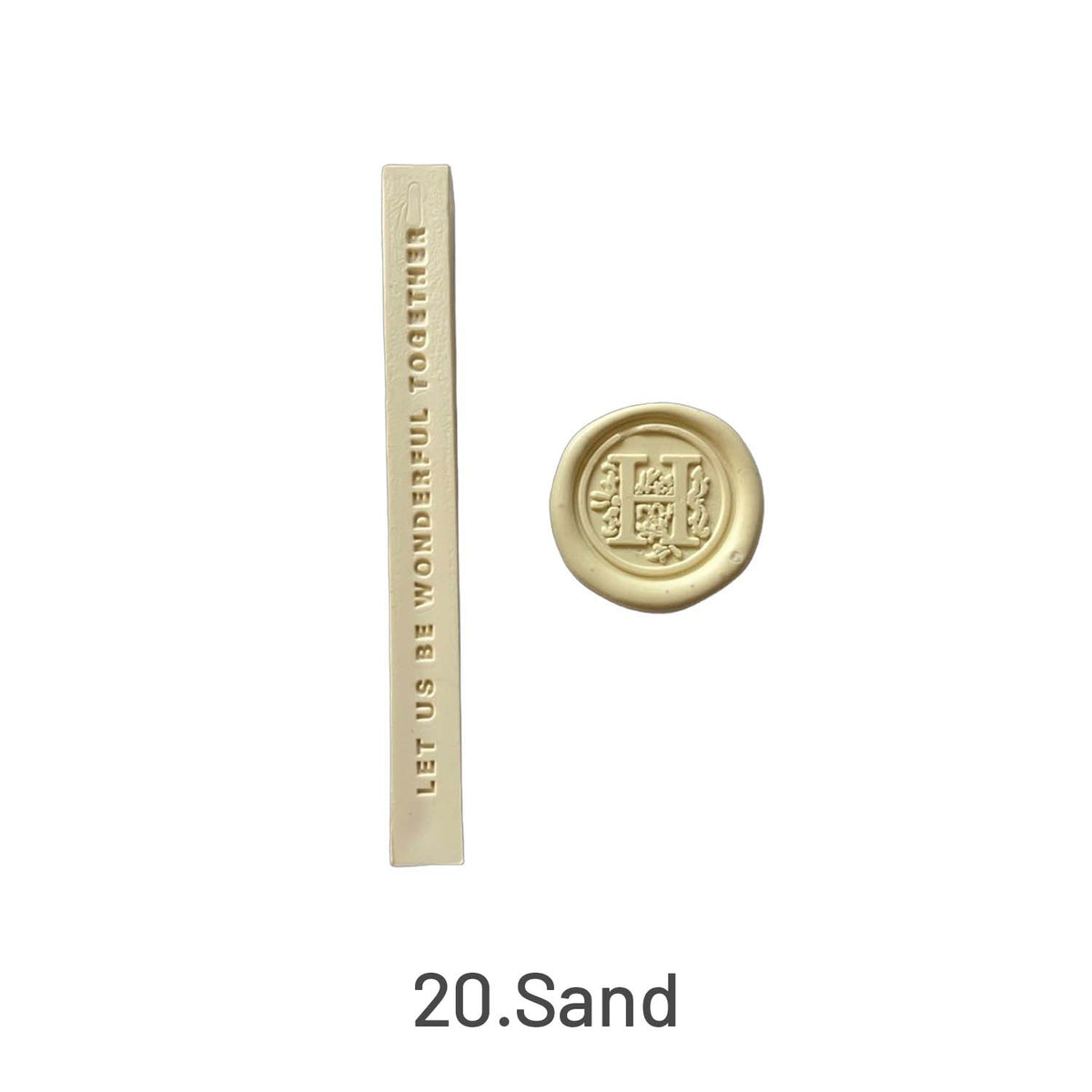 Matte Pastel Wickless Sealing Wax Stick20