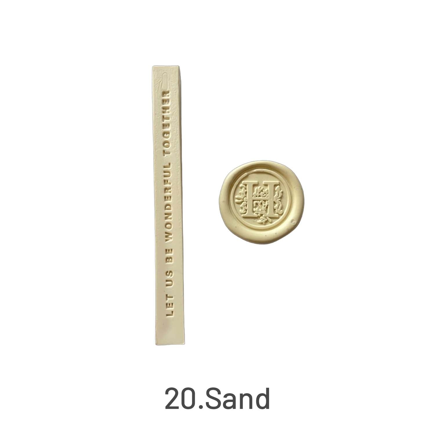 Matte Pastel Wickless Sealing Wax Stick20