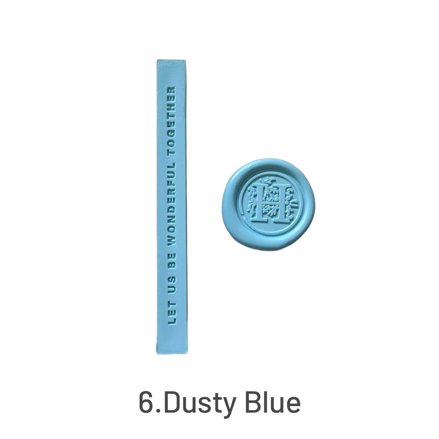 Matte Pastel Wickless Sealing Wax Stick6