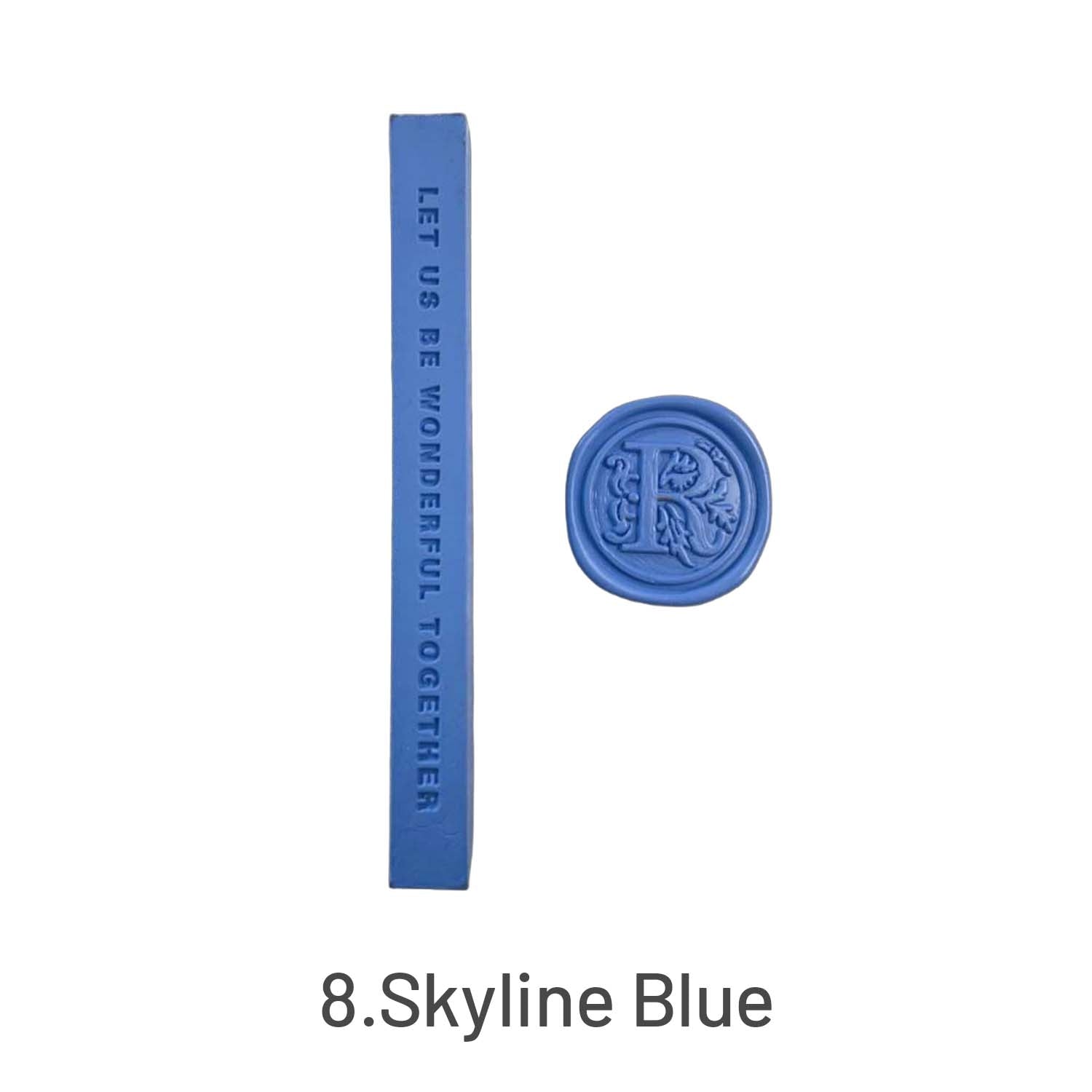 Matte Pastel Wickless Sealing Wax Stick8
